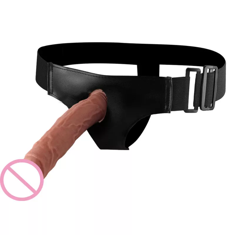 Bộ Strap-On Dương Vật Giả Kèm Nút Hậu Môn (DD008) 48