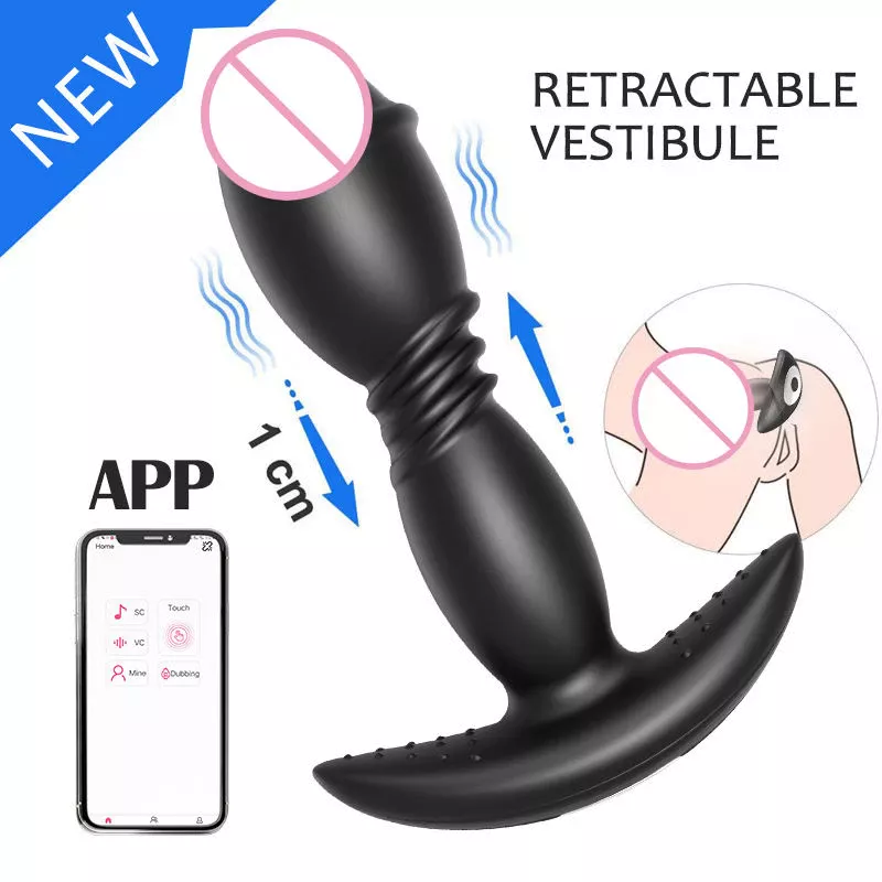 Máy Rung Tuyến Tiền Liệt Điều Khiển App 10 Chế Độ (AP001) 60
