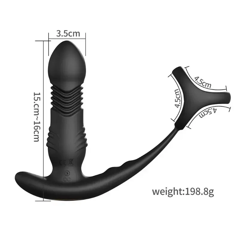 Máy Rung Hậu Môn 2 Trong 1 Điều Khiển App Xxl (C179) 67