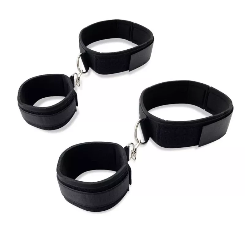 Bộ Dây Trói Bdsm Cổ Tay Và Đùi Điều Chỉnh (BK-103) 110
