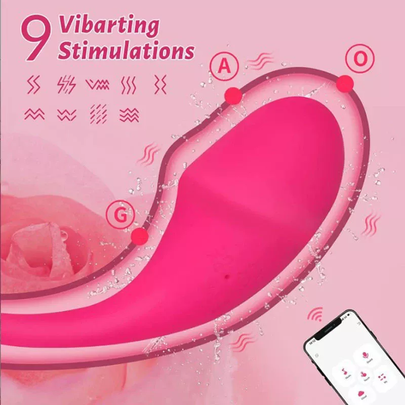Trứng Rung Bluetooth Điều Khiển App Không Dây (DS017) 31