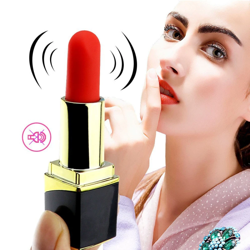 Máy Rung Mini Hình Son Môi Kích Thích Điểm G (DS036) 33