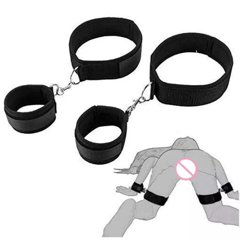 Bộ Dây Trói Bdsm Cổ Tay Và Đùi Điều Chỉnh (BK-103)
