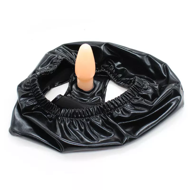 Quần Lót Bdsm Da Pu Có Nút Hậu Điều Chỉnh (BK-58)